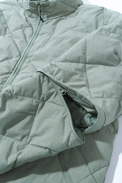 Hiking Patrol Path Inner Brushed Jacket Stone デタッチャブルディテール