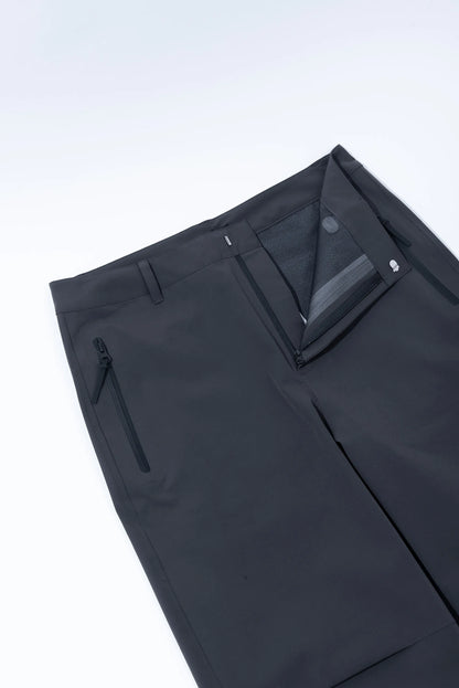 Hiking Patrol Arc 3L Shell Trouser Charcoal Black 正面開口部