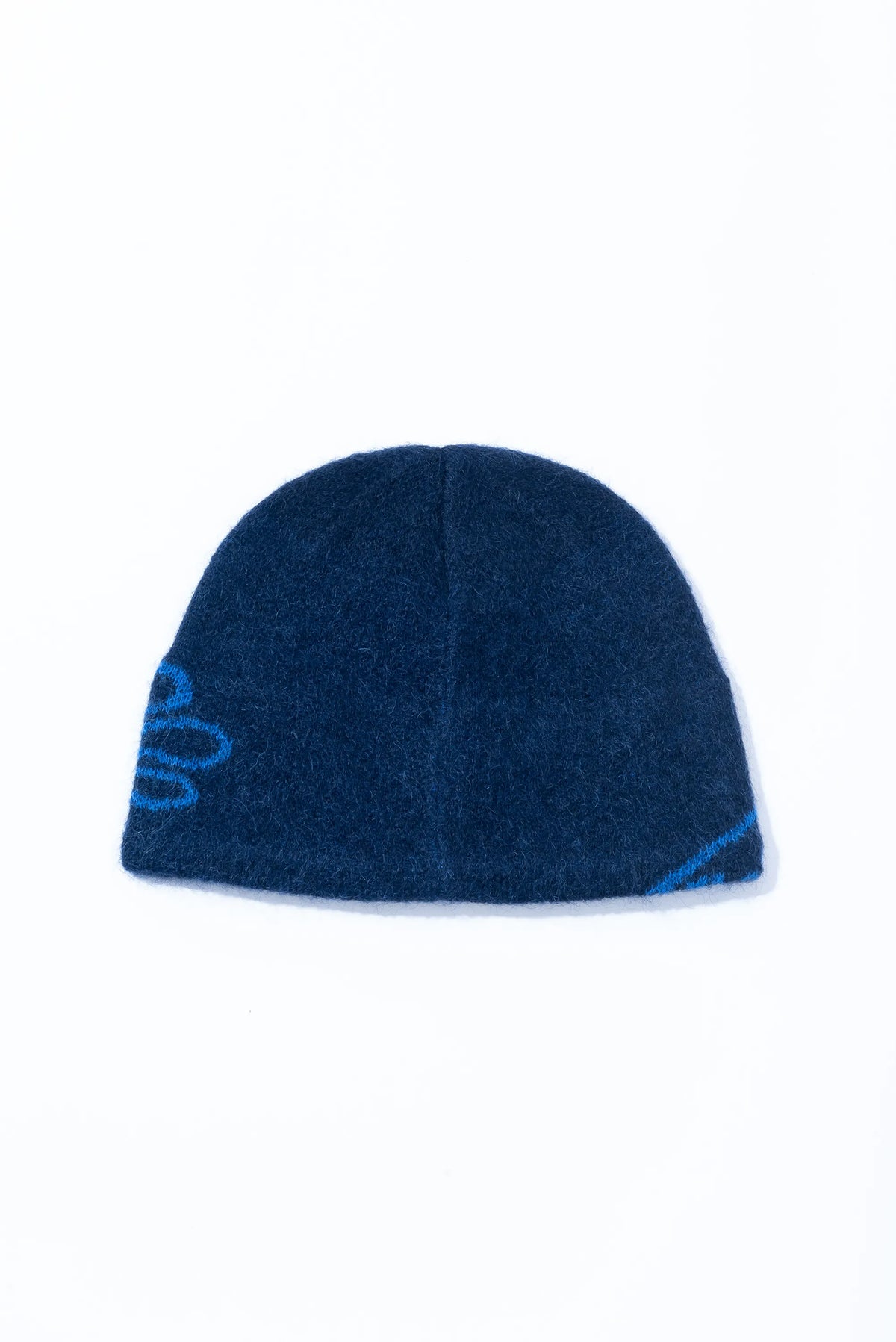 Hiking Patrol Mascot Mohair Mixed Beanie DK Navy 商品画像 背面