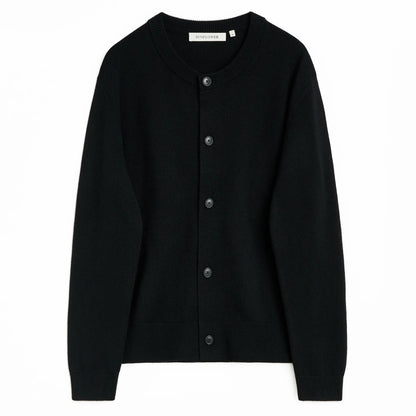 SUNFLOWER Moon Cardigan Black 商品写真 正面