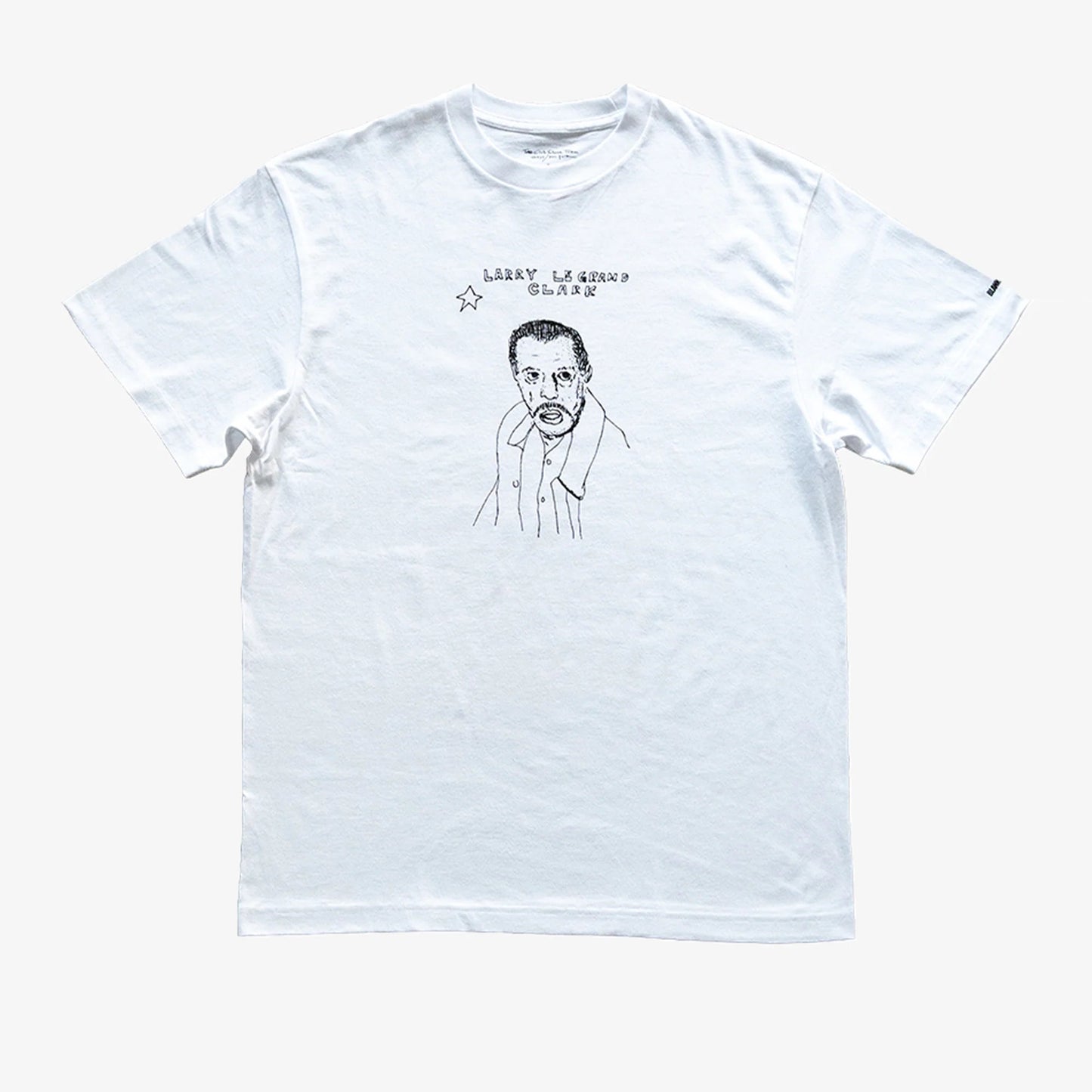 BLANK MAG Self-Portait  S/S tee White. 全体写真