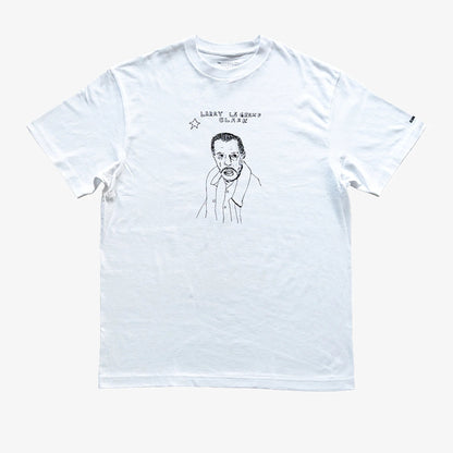 BLANK MAG Self-Portait  S/S tee White. 全体写真