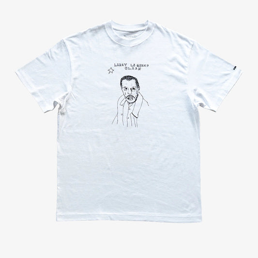 BLANK MAG Self-Portait  S/S tee White. 全体写真