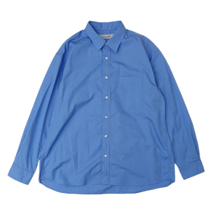 UNIVERSAL PRODUCTS. L/S Regular Shirts Sax 商品画像 正面