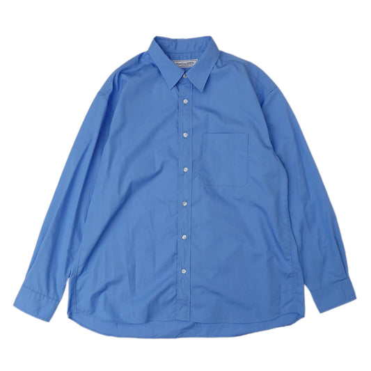 UNIVERSAL PRODUCTS. L/S Regular Shirts Sax 商品画像 正面