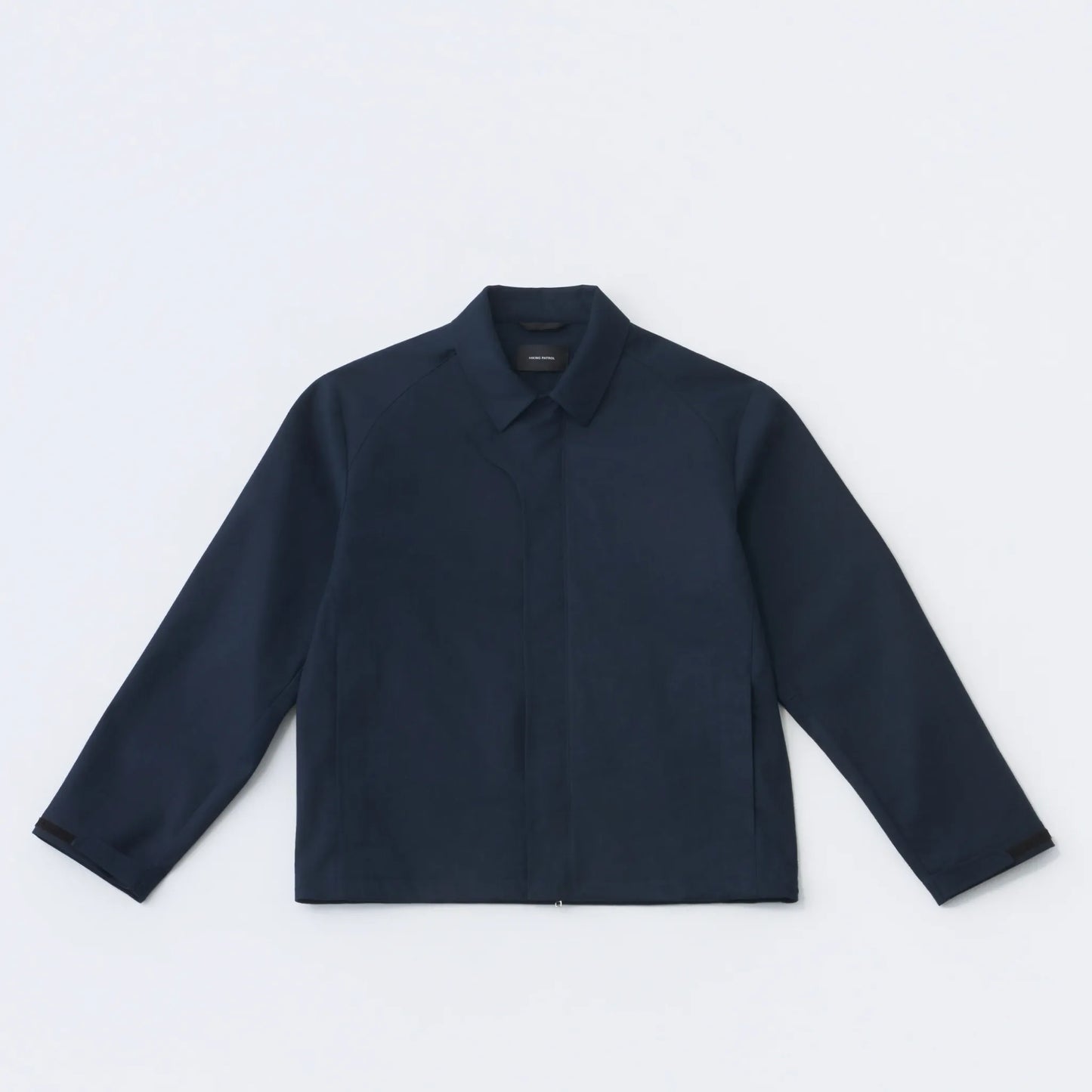 Hiking Patrol WAYPOINT LINEN COTTON MIXED WP JACKET DK NAVY フロントデザイン 長袖ジャケット 全体ビュー