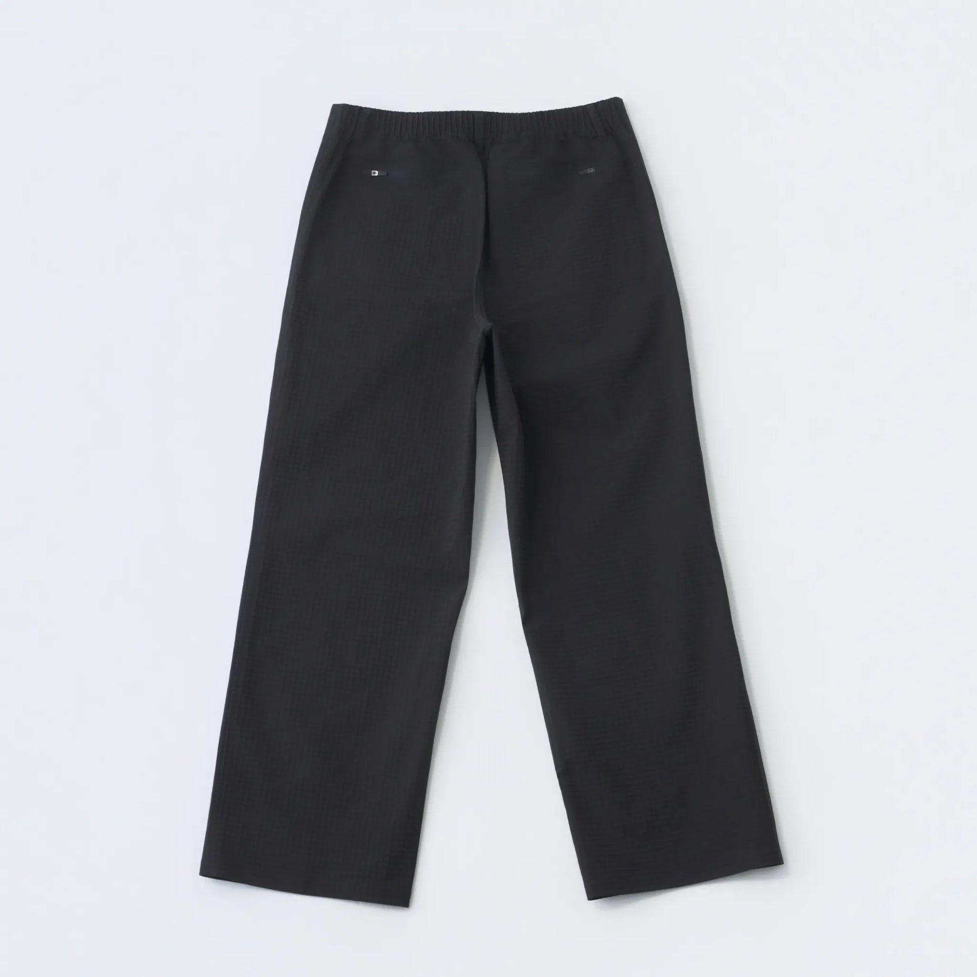 Hiking Patrol WAYPOINT RIPSTOP PLEATED TROUSER CHARCOAL BLACK バックデザイン 背面シルエット