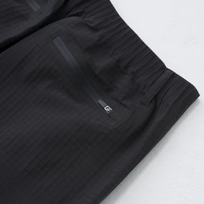 Hiking Patrol WAYPOINT RIPSTOP PLEATED TROUSER CHARCOAL BLACK バックポケットディテール 止水ジップ仕様