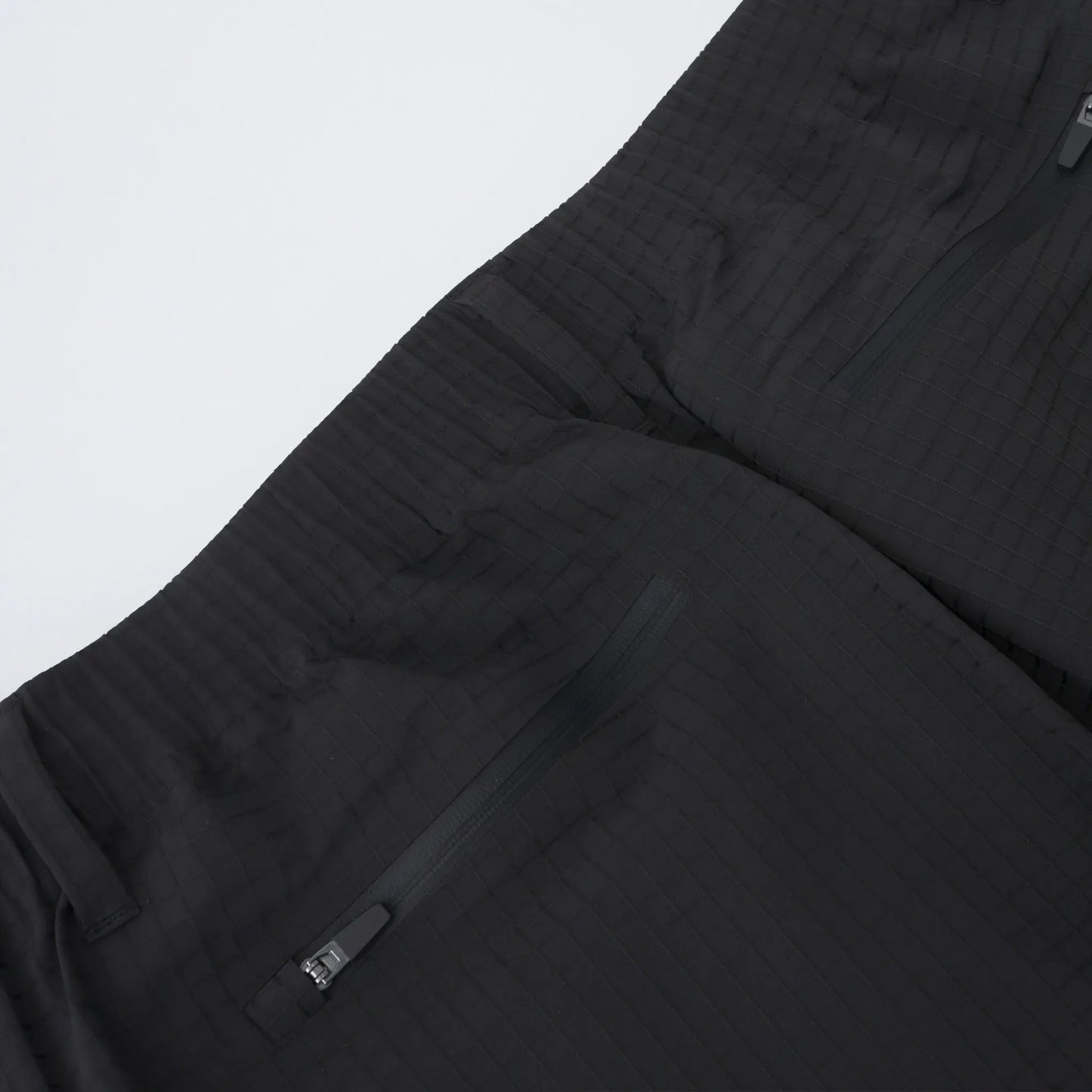 Hiking Patrol WAYPOINT RIPSTOP PLEATED TROUSER CHARCOAL BLACK ウエストディテール