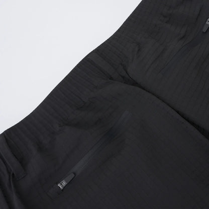 Hiking Patrol WAYPOINT RIPSTOP PLEATED TROUSER CHARCOAL BLACK ウエストディテール