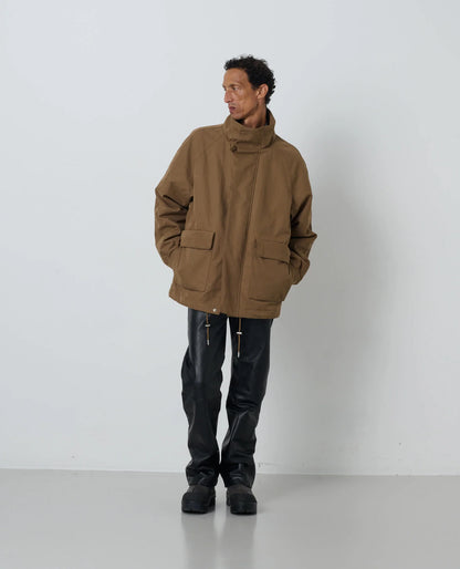 SUNFLOWER Winter Field Jacket Khaki 着用イメージ 正面