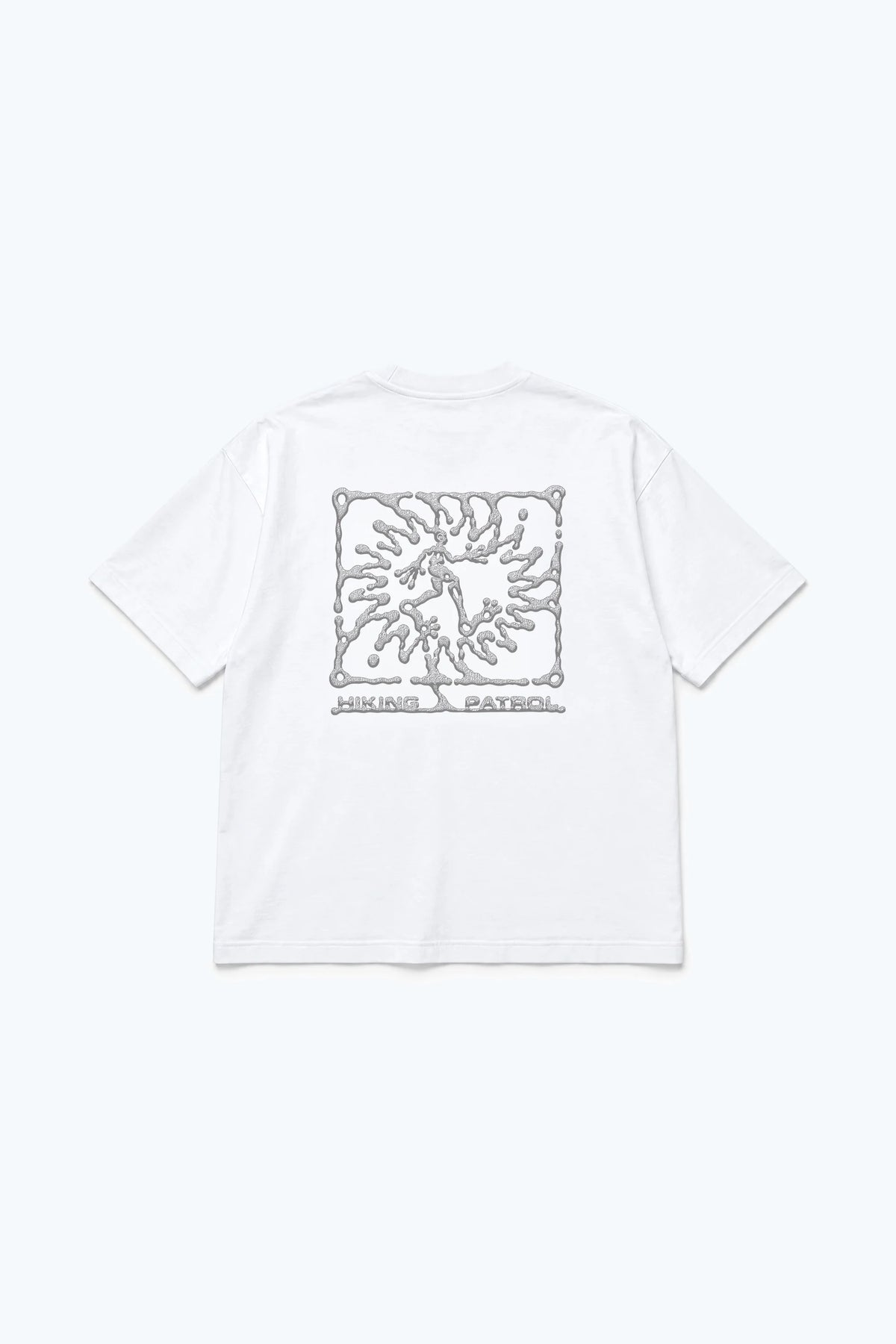 Hiking Patrol Ink Drop S/S T-Shirt White 商品画像 背面