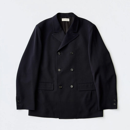 ENCOMING Doubled Middle Blouson Navy【DMBL-NV】フロント画像