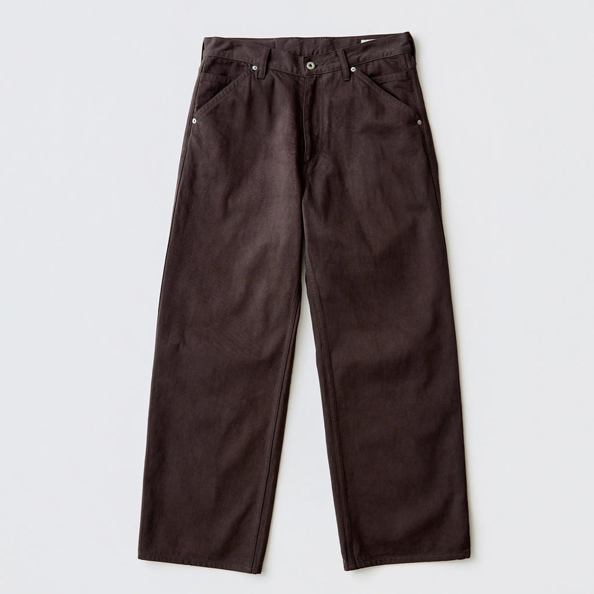 ENCOMING Enst Denim Trouser Brown 商品画像 正面