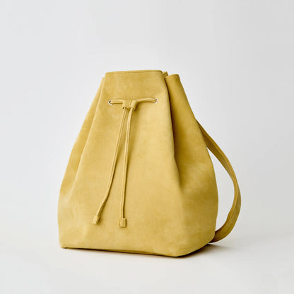 ENCOMING  Gatherting Shoulder Bag Yellow【GASBA-YE】フロント画像