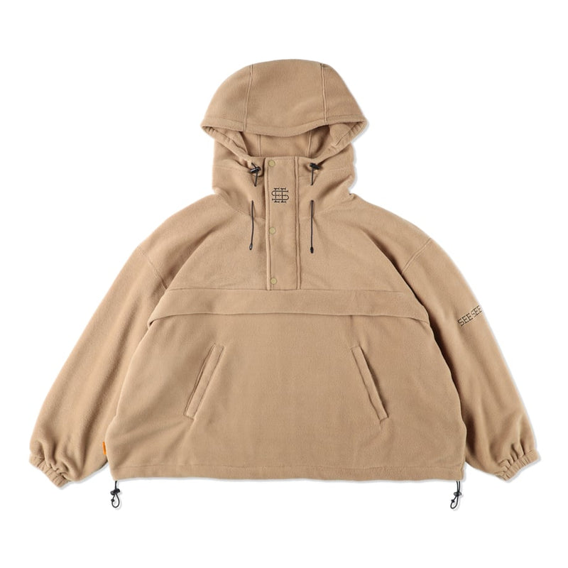 SEE SEE LIGHT FLEECE JACKET【BROWN BEIGE】 – STUDY SHOWROOM STORE