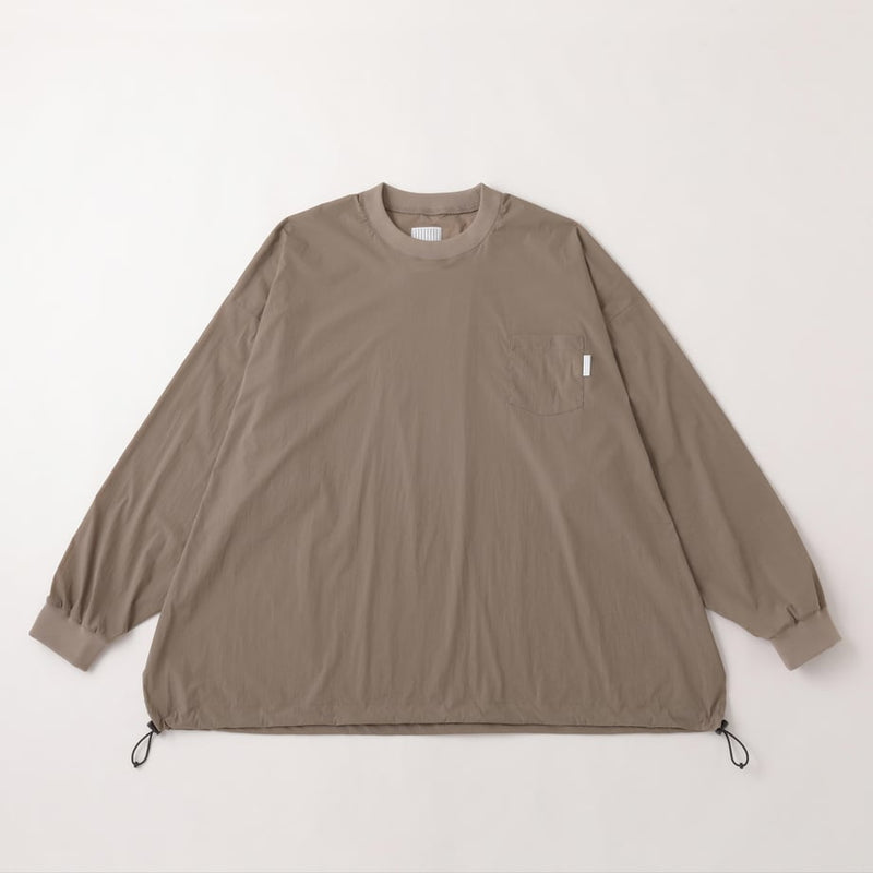 S.F.C / BIG NYLON LS TEE Beige【XL】 SFC BIG NYLON LS TEE Beige [SFCSS24S04] (N) – STUDY SHOWROOM STORE