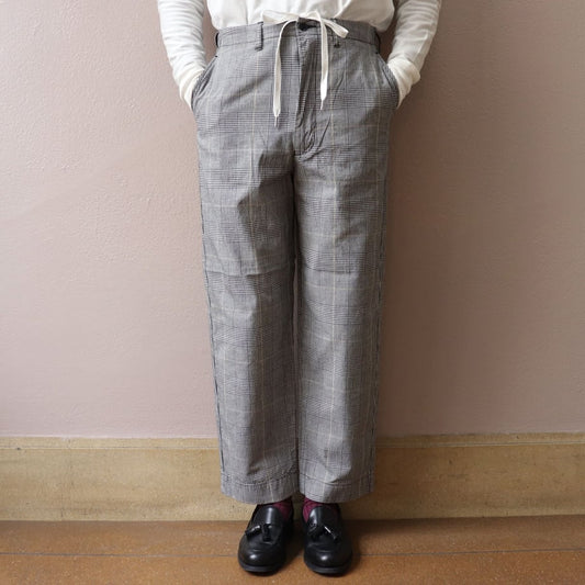 e.sen イーセン thomas  コットンリネン  mix plaid check 【esenss20p03】