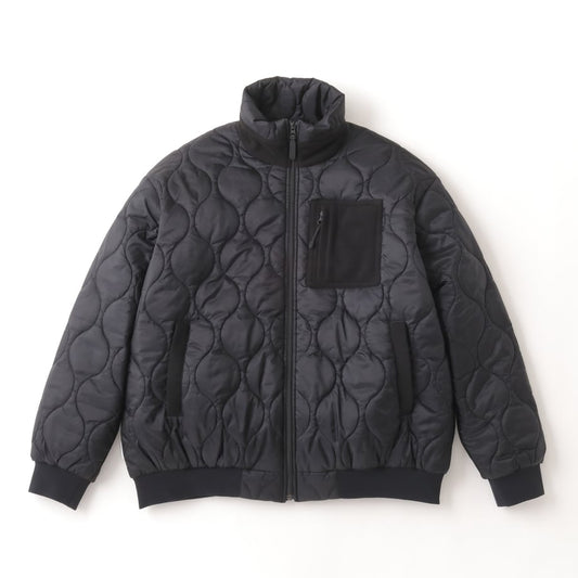 S.F.C QUILTED PUFF JACKET Black / Black【SFCFW23SPJ01】
