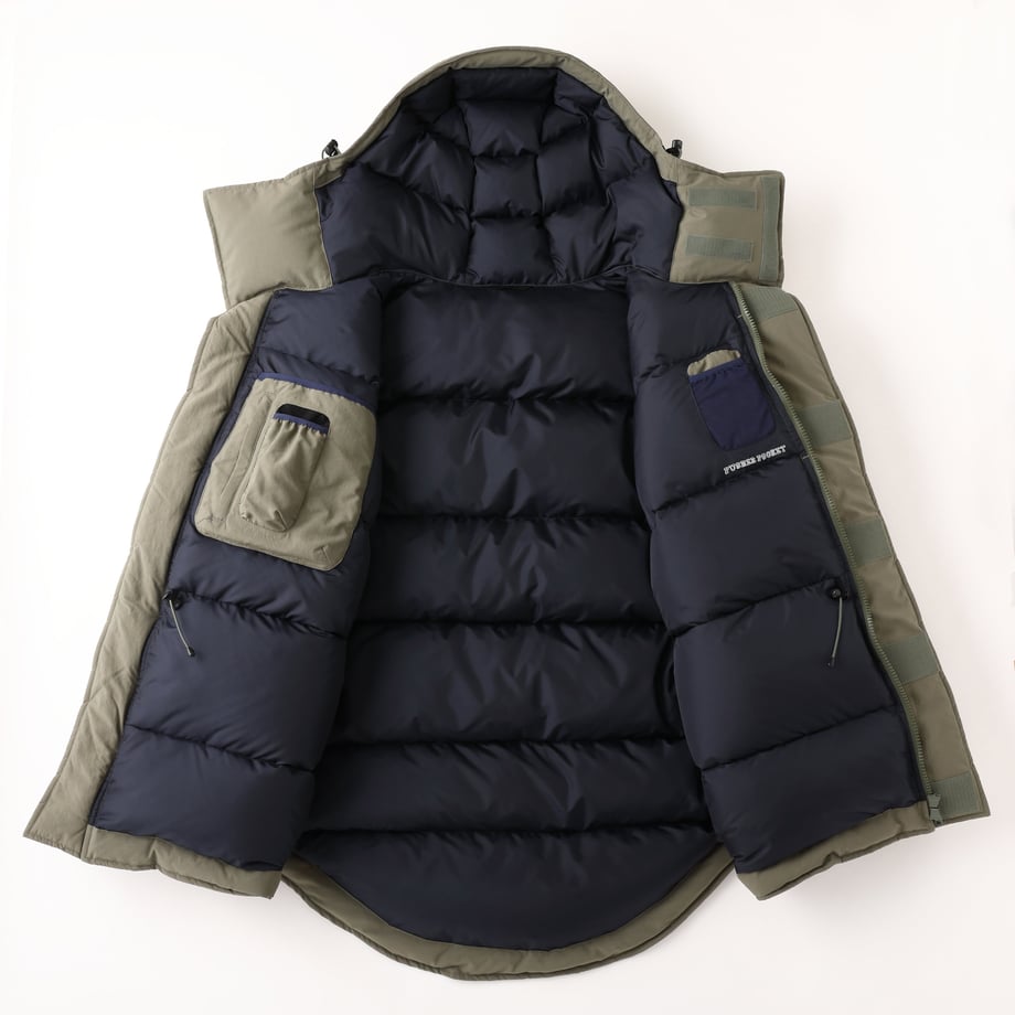S.F.C GOZILLA 700FILL PARKA Olive【SFCFW23J02】(N)