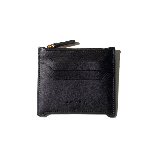 MARNI CARD CASE BLACK【PFMO0112U0P6948】(N)