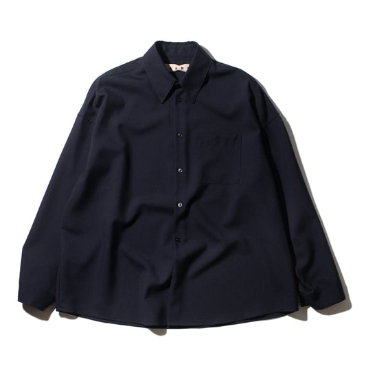 MARNI L/S SHIRTS BLUBLACK【CUMU0061A3TW839】(N)