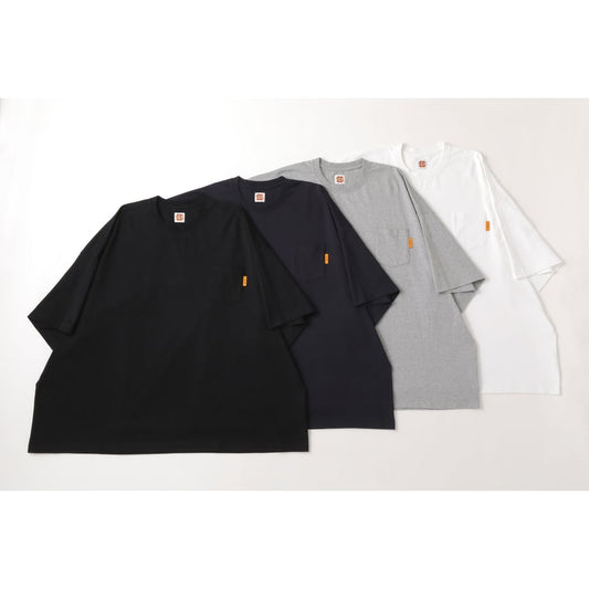 SEE SEE SUPER BIG FLAT SS POCKET TEE【S10】