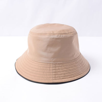 SOLARIS & Co. DOUBLE FACE BUCKET HAT"BIRDMAN" BEIGE【21AW01001】(N)