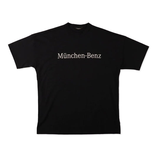 SOLARIS SPORTS MUNCHEN LOGO S/S TEE BLACK【SOLSS23CS03】