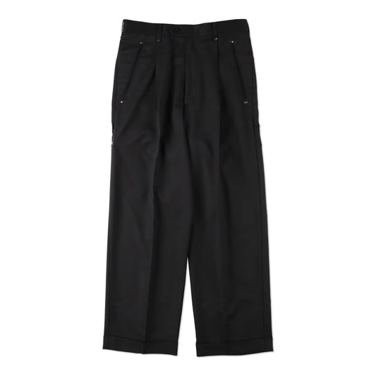 COGNOMEN WOOL SKATER PANTS BLACK 【TC-PT-M03】(N)