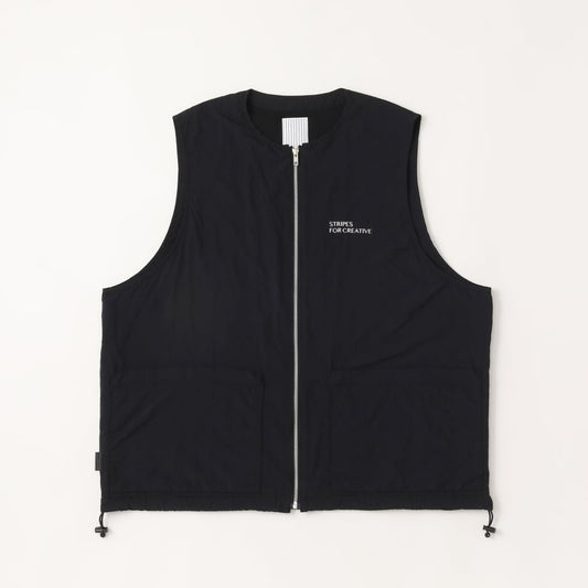 S.F.C STITCHED ZIP VEST Black【SFCSS25J05】(N)