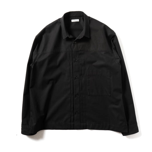 AFTERHOURS PLEATED BLOUSON BLACK【A006-E1JK】(N)