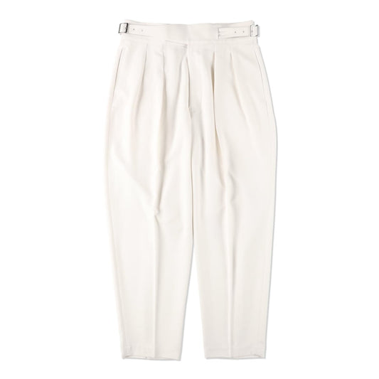 SOLARIS SPORTS TAPERED PANTS WHITE【SOLSS24P03】(N)