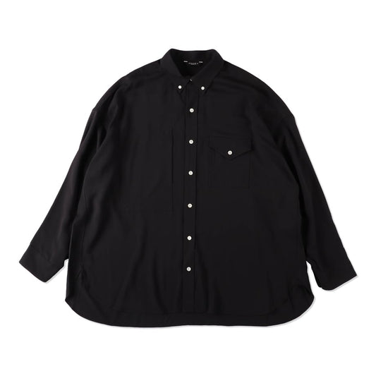 SOLARIS SPORTS BD SHIRT BLACK【SOLSS24S01】(N)