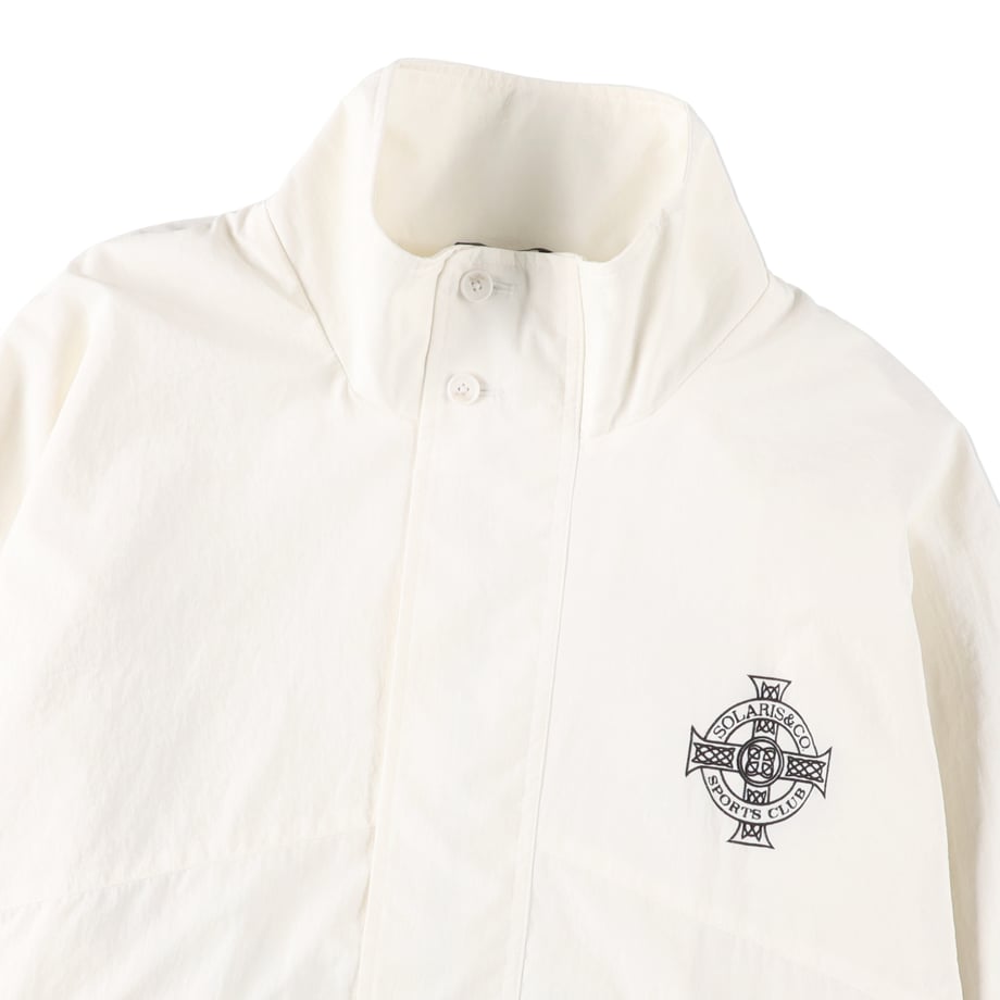 SOLARIS SPORTS NYLON BLOUSON WHITE【SOLSS24J01】(N)