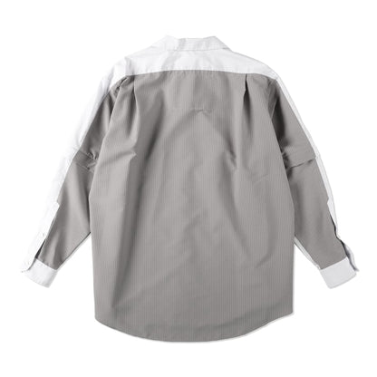 SHEBA OP COLLAR SHIRT GRAY【23014001】(N)