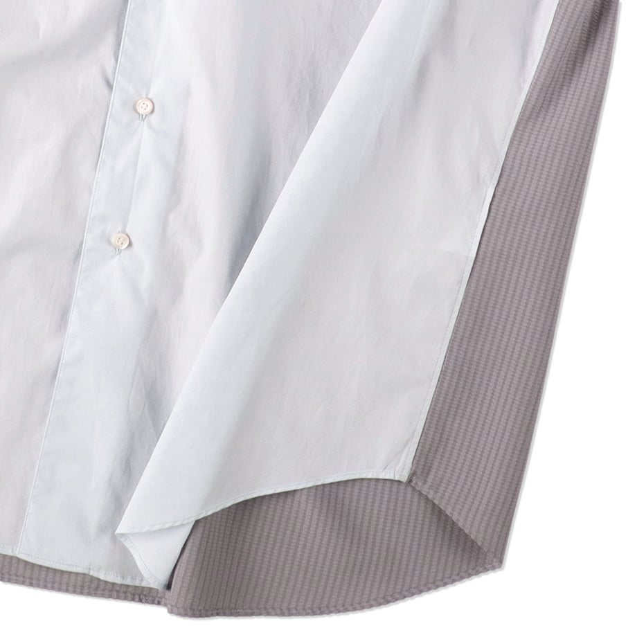 SHEBA OP COLLAR SHIRT GRAY【23014001】(N)