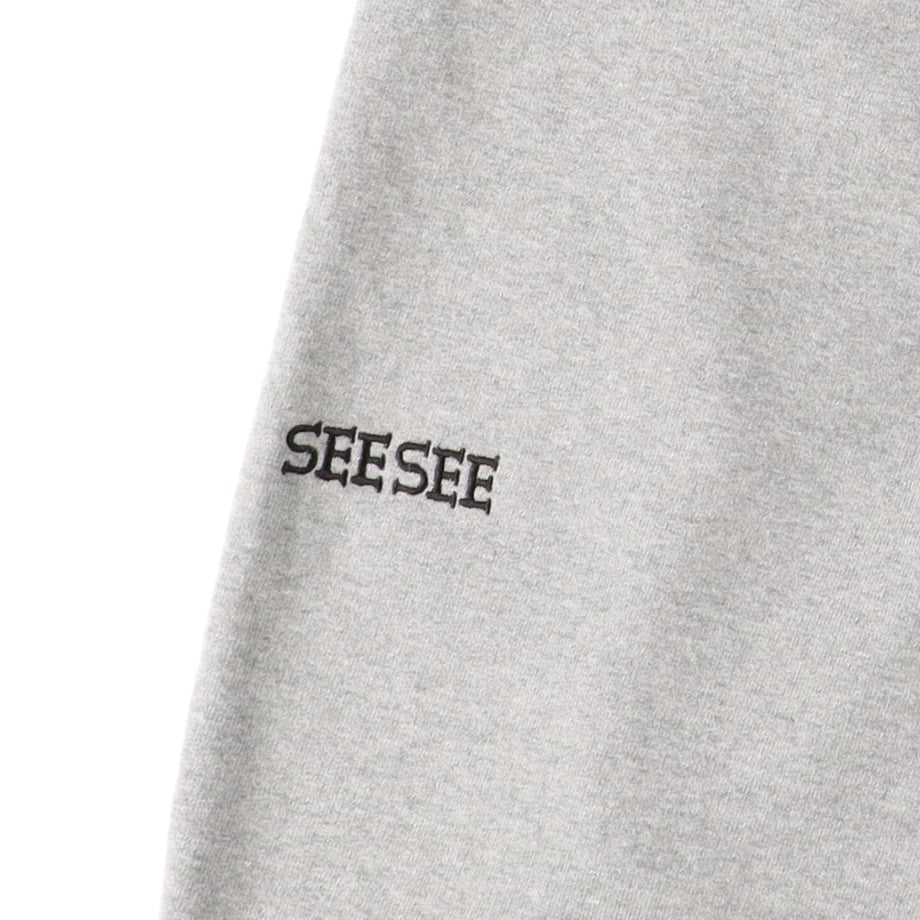 SEE SEE WIDE SWEAT PANTS [GREY]