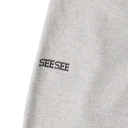 SEE SEE WIDE SWEAT PANTS [GREY]