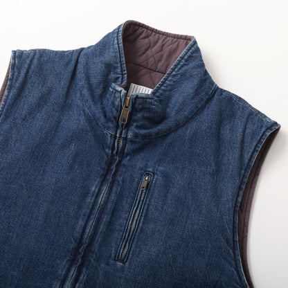 SFC WORKER DENIM VEST Indigo Blue [SFCFW24J10]
