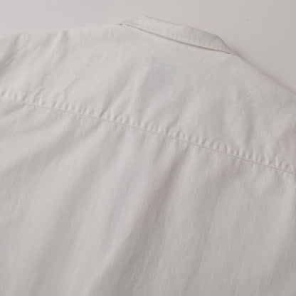 S.F.C TAILORED SHIRT JACKET Off White HERRINGBONE 【SFCFW24S01】