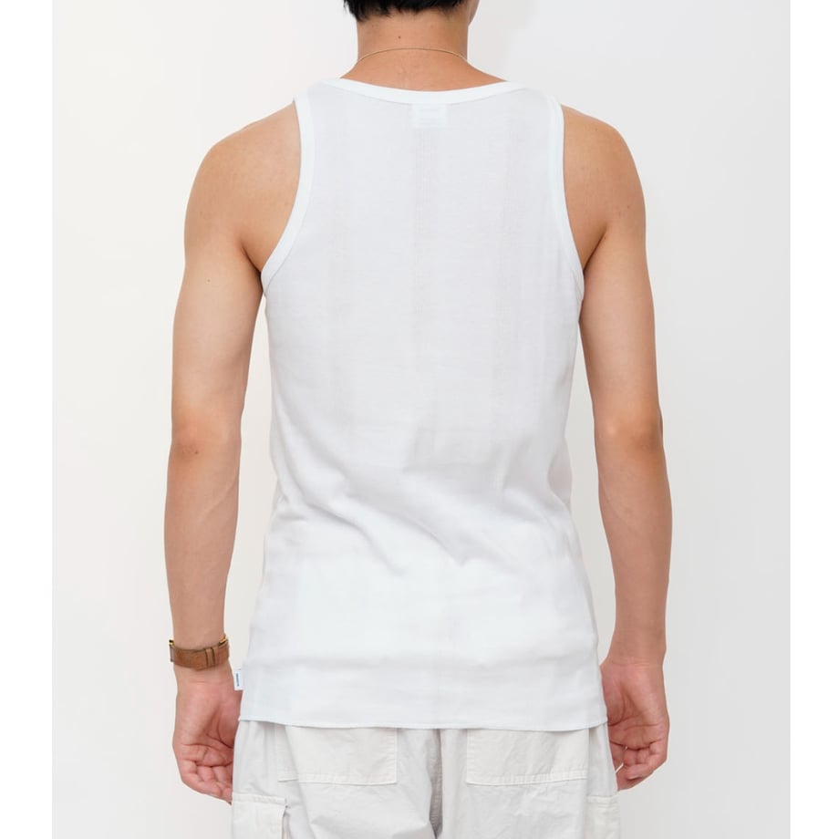 UNIVERSAL PRODUCTS. MILLER 2PAC TANK TOP WHITE [241-60901] (N)