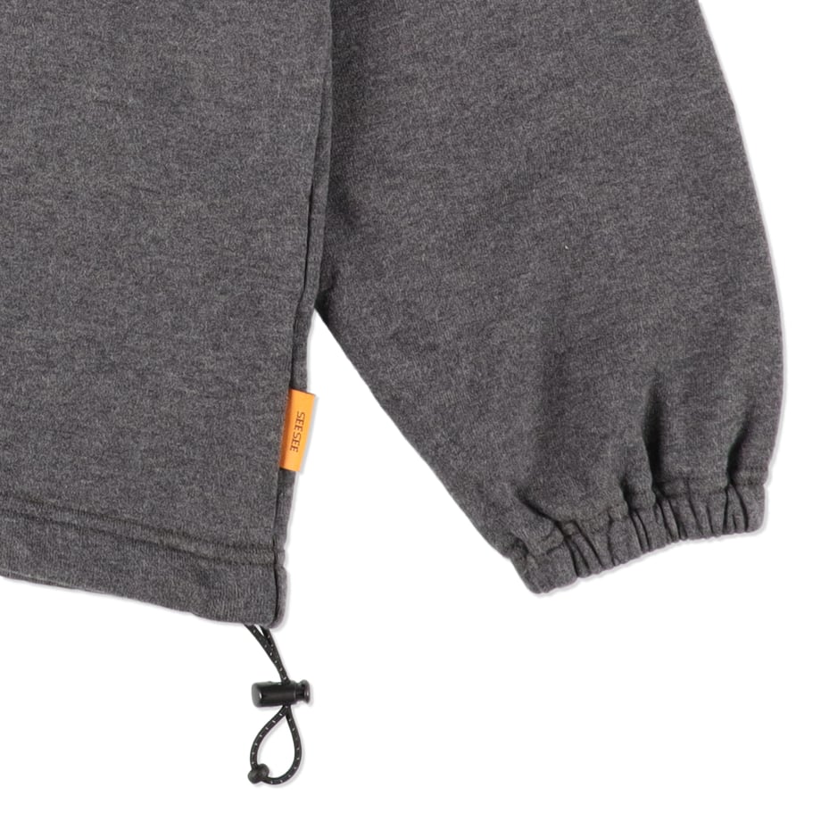 SEE SEE SNAP PULLOVER【CHARCOAL】