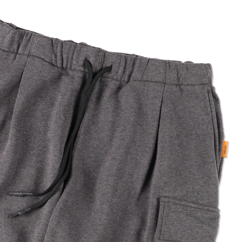 SEE SEE CARGO SWEAT PANTS【CHARCOAL】