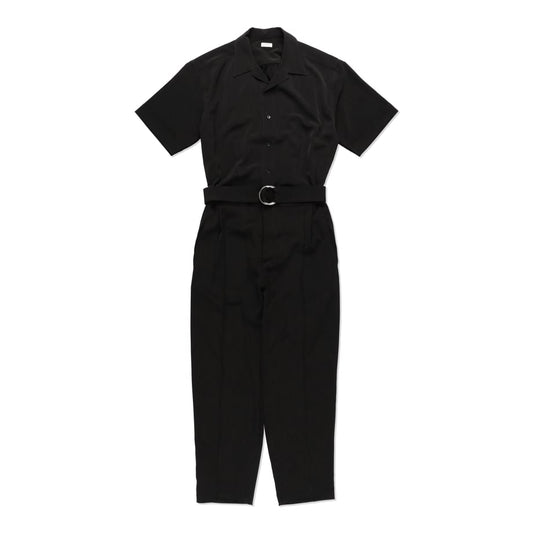 SOLARIS&Co.  POPLIN JUMP SUIT "JUPITER" BLACK【 X02001】(N)