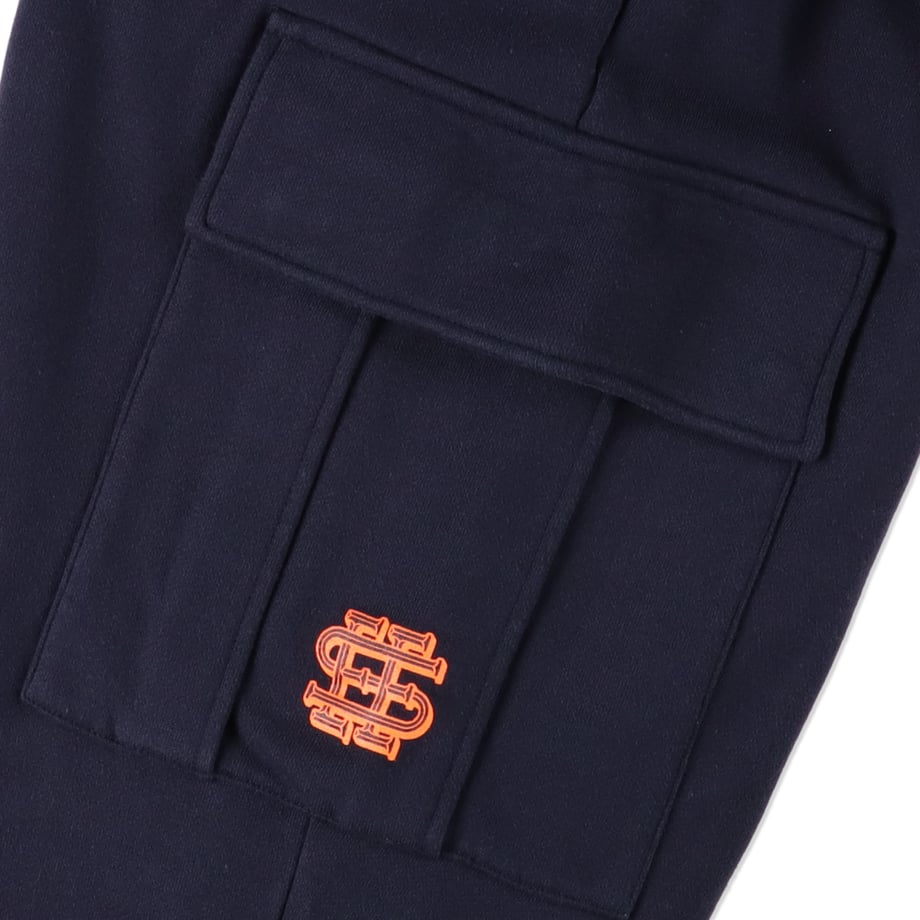 SEE SEE CARGO SWEAT PANTS【NAVY】