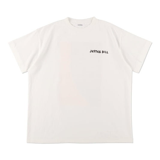 SHEBA JUSTICE BEER T-SHIRT WHITE【24015001】(N)