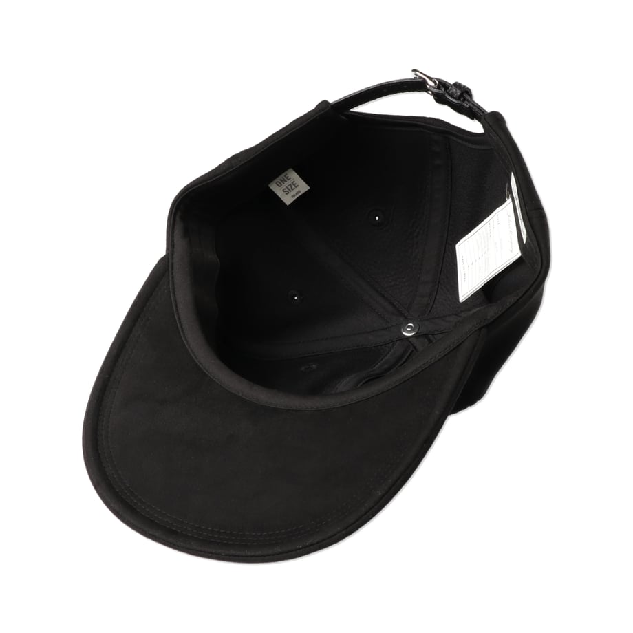 SOLARIS&Co. SUEDE 6PANEL CAP NAUGHTYBOY BLACK【W01002】(N)