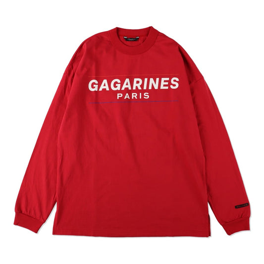SOLARIS SPORTS GAGARINES L/S TEE RED【SOLFW23CS02】