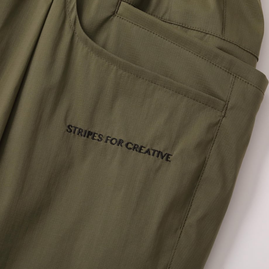 S.F.C WIDE TAPERED EASY PANTS Olive【SFCSS24P02】(N)